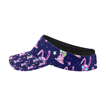 Rabbit Baby Pattern Print Design RB015 Unisex Sun Visor
