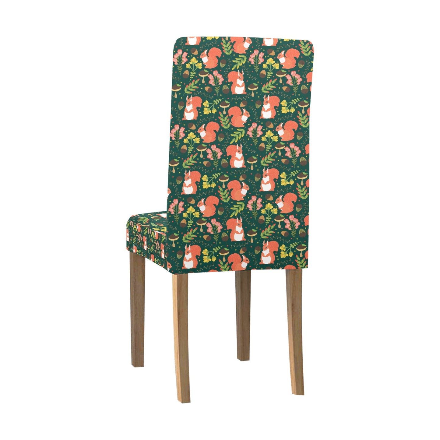 Squirrel Print Design LKS302 Dining Chair Slipcover