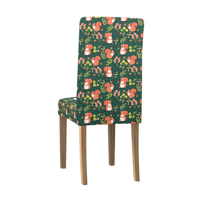 Squirrel Print Design LKS302 Dining Chair Slipcover