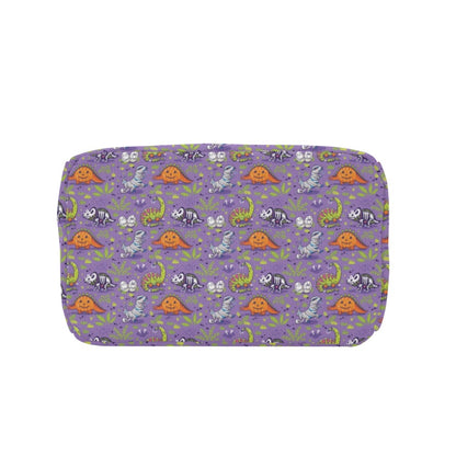 Zombie Dinosaur Print Design LKS302 Insulated Lunch Bag