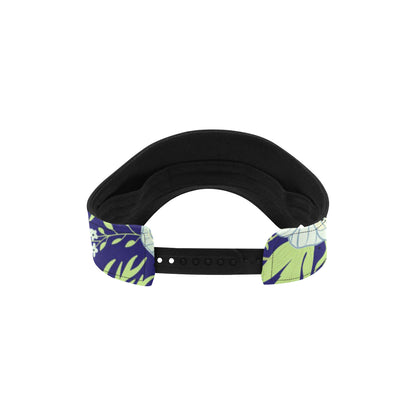 Anemone Pattern Print Design AM06 Unisex Sun Visor