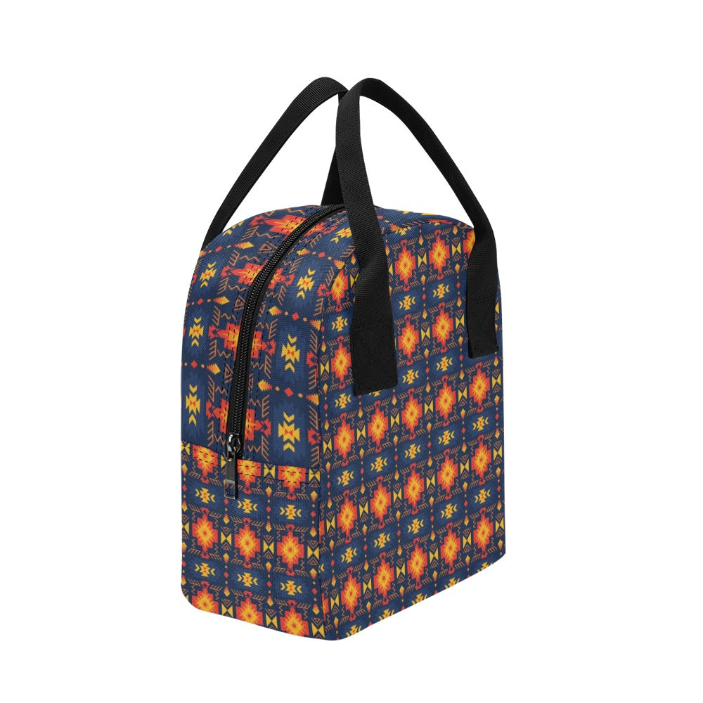 Southwest Pattern Print Design LKS307 Insulated Lunch Bag