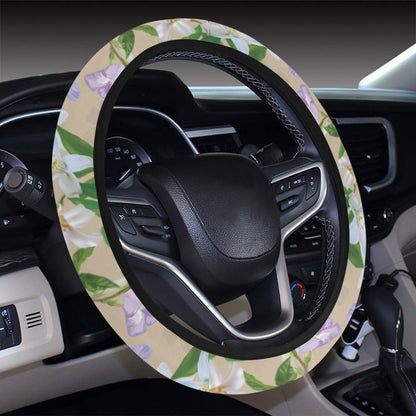 Sampaguita Print Design LKS302 Steering Wheel Cover with Elastic Edge