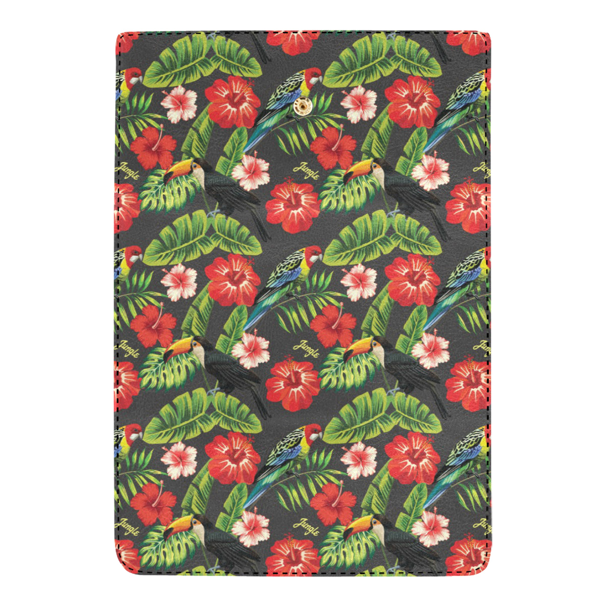 Tropical Flower Pattern Print Design TF04 Women's Trifold Wallet
