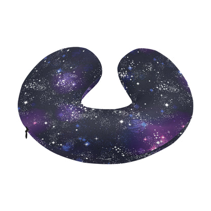 Cosmic Pattern Print Design 03 U-Shaped Travel Neck Pillow