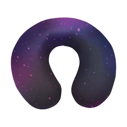 Night sky Pattern Print Design A04 U-Shaped Travel Neck Pillow