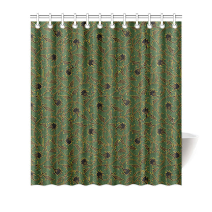 Brocade Pattern Print Design 02 Shower Curtain