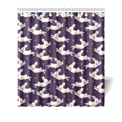 Rabbit Pattern Print Design RB016 Shower Curtain