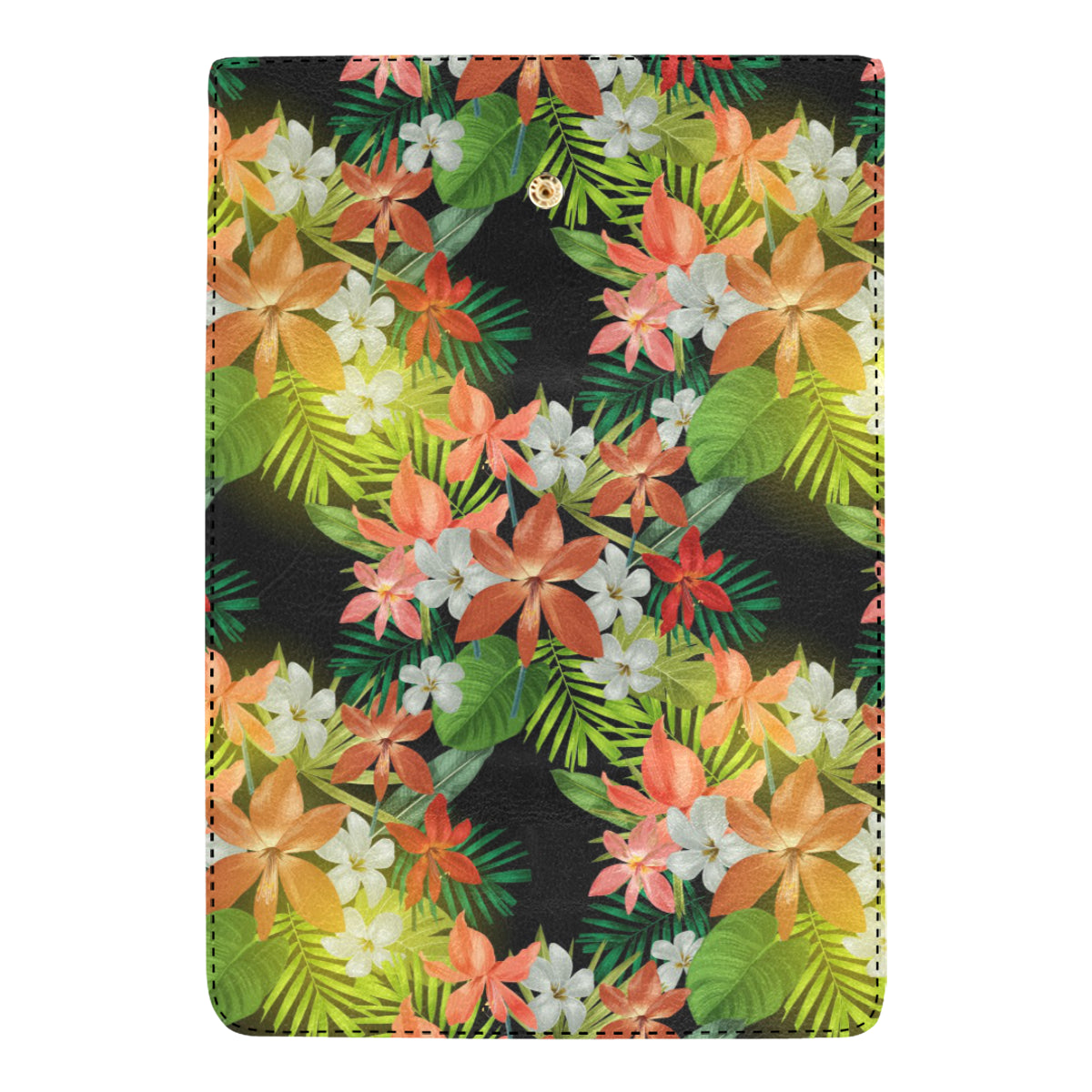 Amaryllis Pattern Print Design AL07 Women's Trifold Wallet
