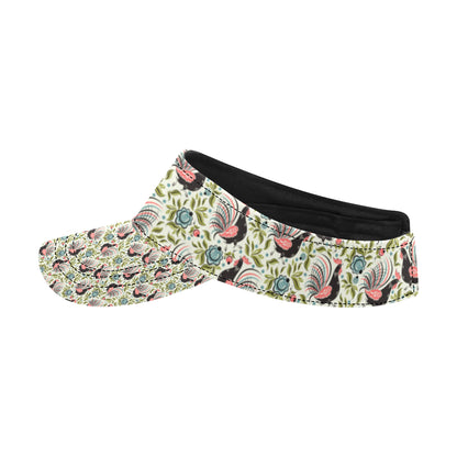 Rooster Print Design Unisex Sun Visor