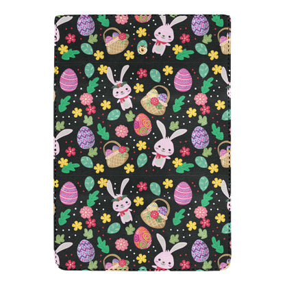 Easter Eggs Pattern Print Design RB05 Women's Trifold Wallet