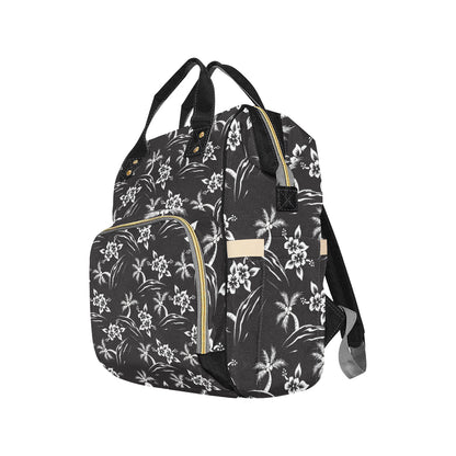 Palm Tree Pattern Print Design PT02 Diaper Bag Backpack