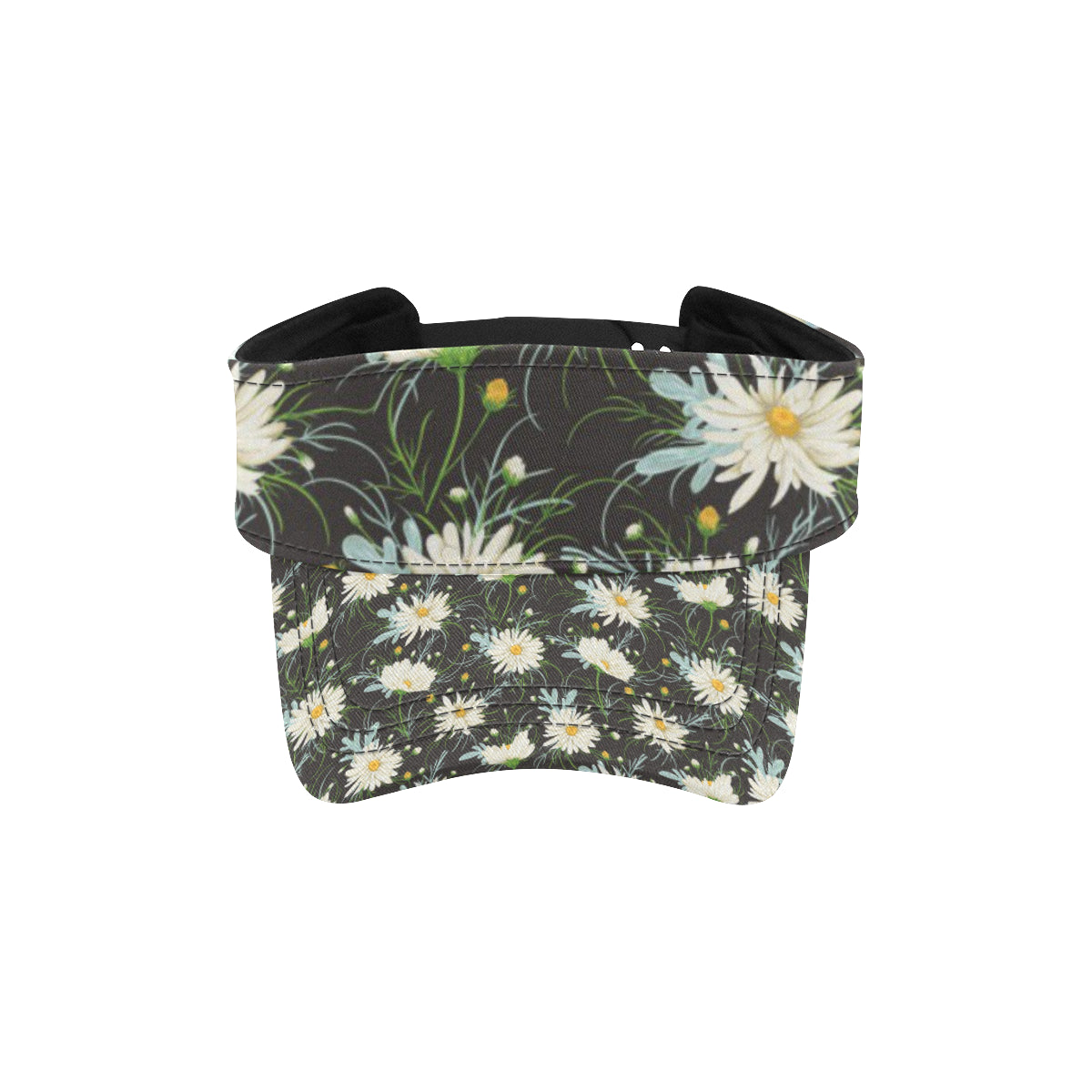 Daisy Pattern Print Design DS08 Unisex Sun Visor