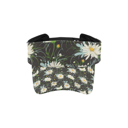 Daisy Pattern Print Design DS08 Unisex Sun Visor