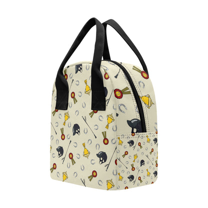 Equestrian Horseshoe Equipment Insulated Lunch Bag