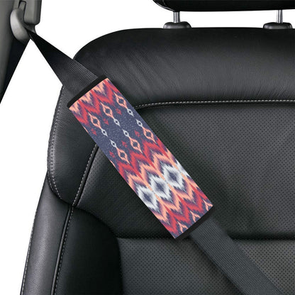Ikat Print Design LKS401 Car Seat Belt Cover