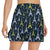 Eiffel Tower Star Print Women's Golf Skirt with Pocket