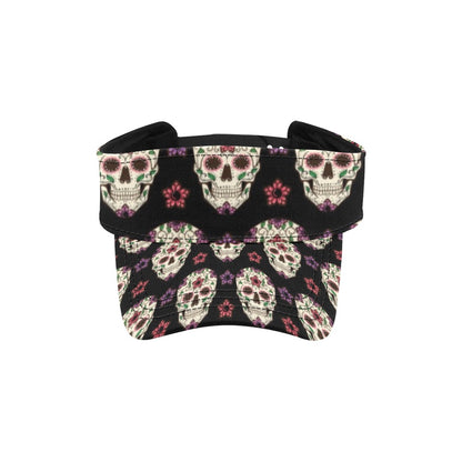 Sugar Skull Print Design LKS304 Unisex Sun Visor