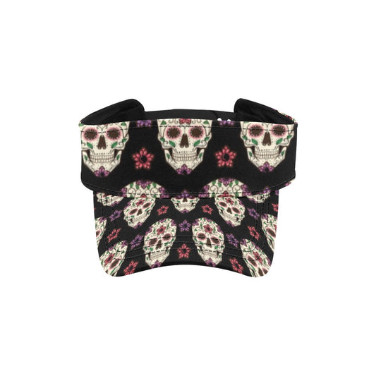 Sugar Skull Print Design LKS304 Unisex Sun Visor