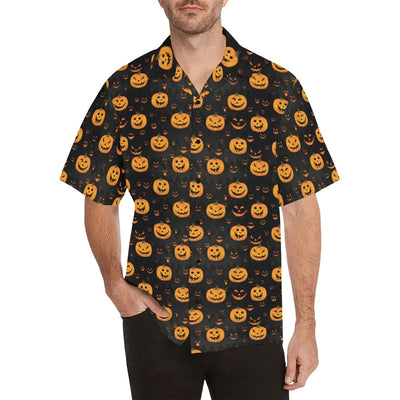 Halloween Print Design LKS401 Men's Men's Hawaiian Shirt