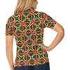 Irish Pattern Print Design 01 Women's Polo Shirt