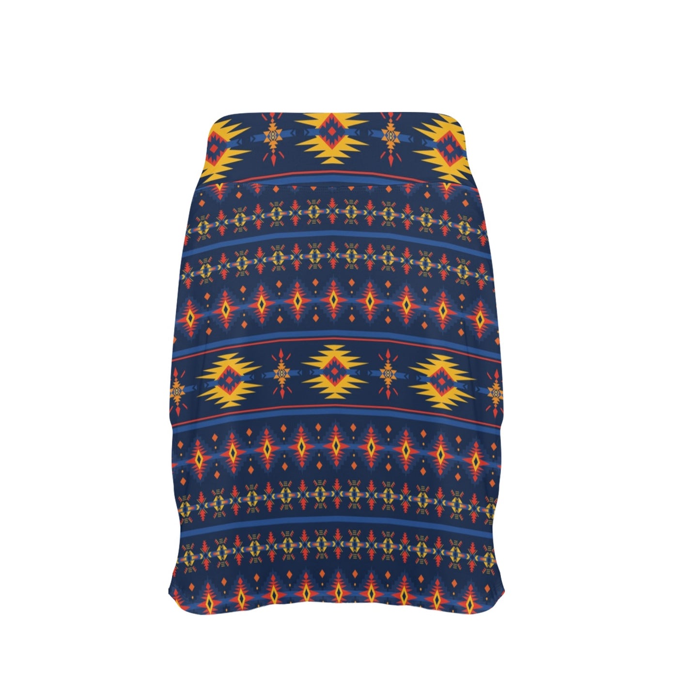 Southwest Pattern Print Design LKS306 17" Golf & Pickleball Skort with Pockets