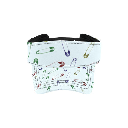Safety Pin Print Design LKS303 Unisex Sun Visor