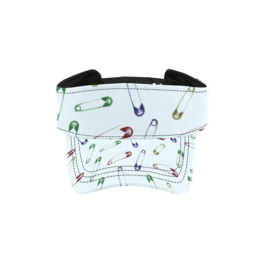 Safety Pin Print Design LKS303 Unisex Sun Visor