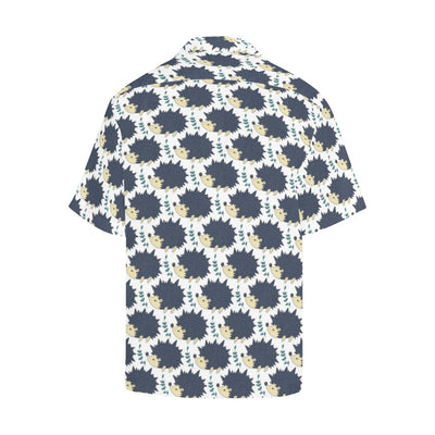 Hedgehog Print Design LKS401 Men's Men's Hawaiian Shirt