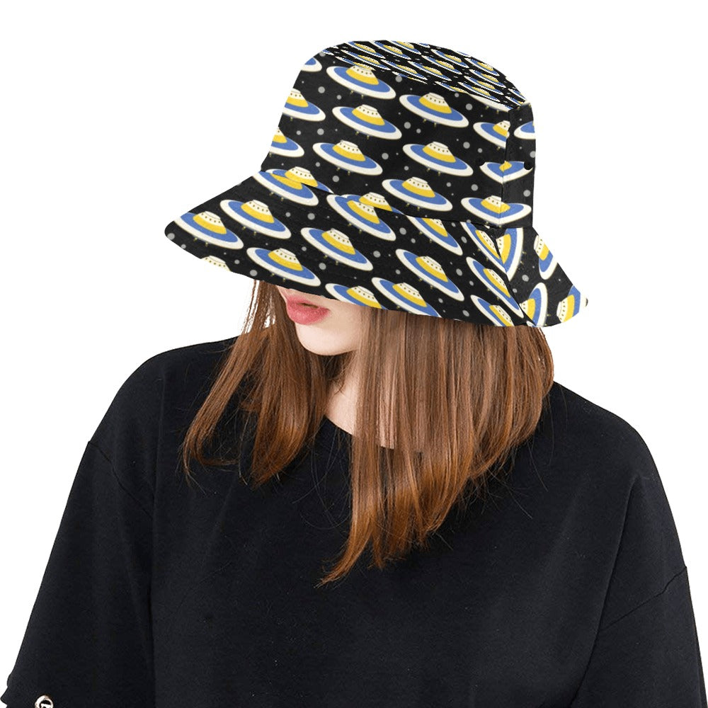 UFO Print Design LKS303 Unisex Bucket Hat