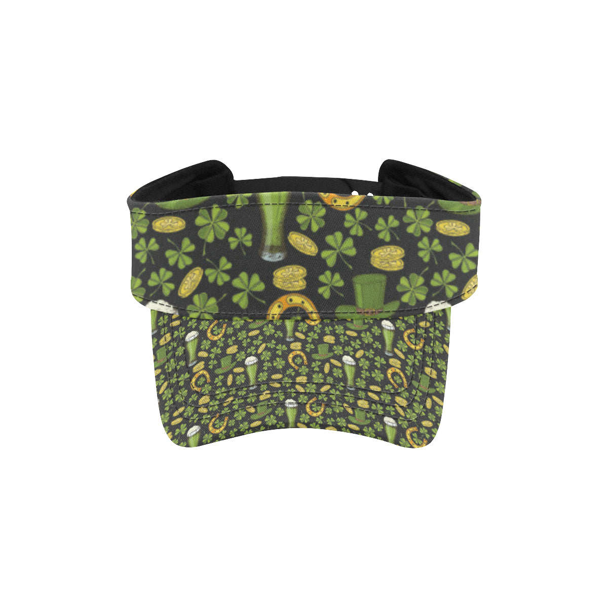 Clover St Patricks Pattern Print Design 03 Unisex Sun Visor