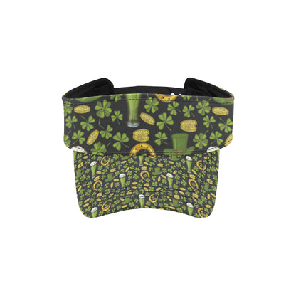 Clover St Patricks Pattern Print Design 03 Unisex Sun Visor