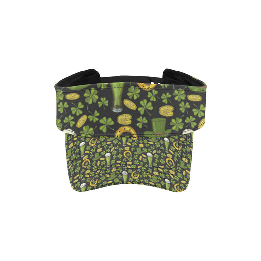 Clover St Patricks Pattern Print Design 03 Unisex Sun Visor