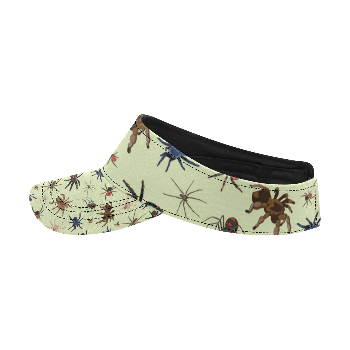 Tarantula Pattern Print Design 02 Unisex Sun Visor