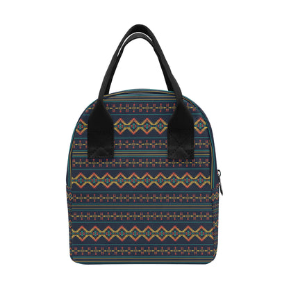Southwest American Design Themed Print Insulated Lunch Bag