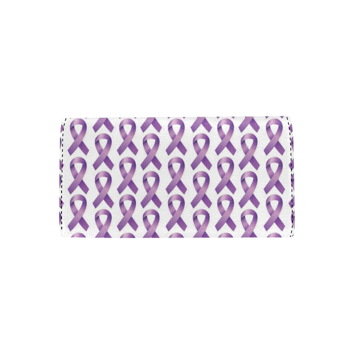 Pancreatic cancer Pattern Print Design A01 Women's Trifold Wallet