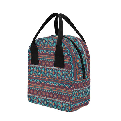 Suzani Print Design LKS302 Insulated Lunch Bag