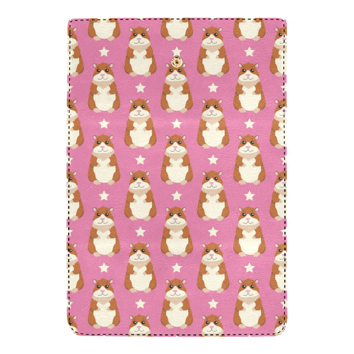 Hamster Cute Pattern Print Design 02 Women's Trifold Wallet