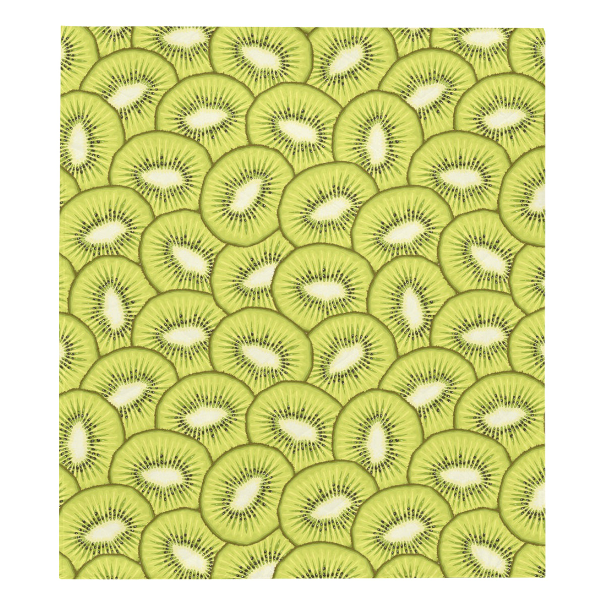 Kiwi Pattern Print Design KW07 Premium Quilt