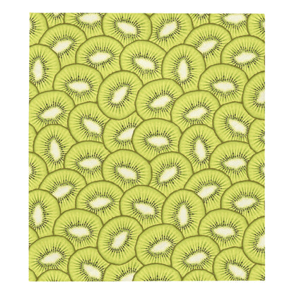 Kiwi Pattern Print Design KW07 Premium Quilt