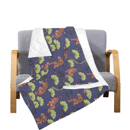Tiger Pattern Japan Style Premium Quilt