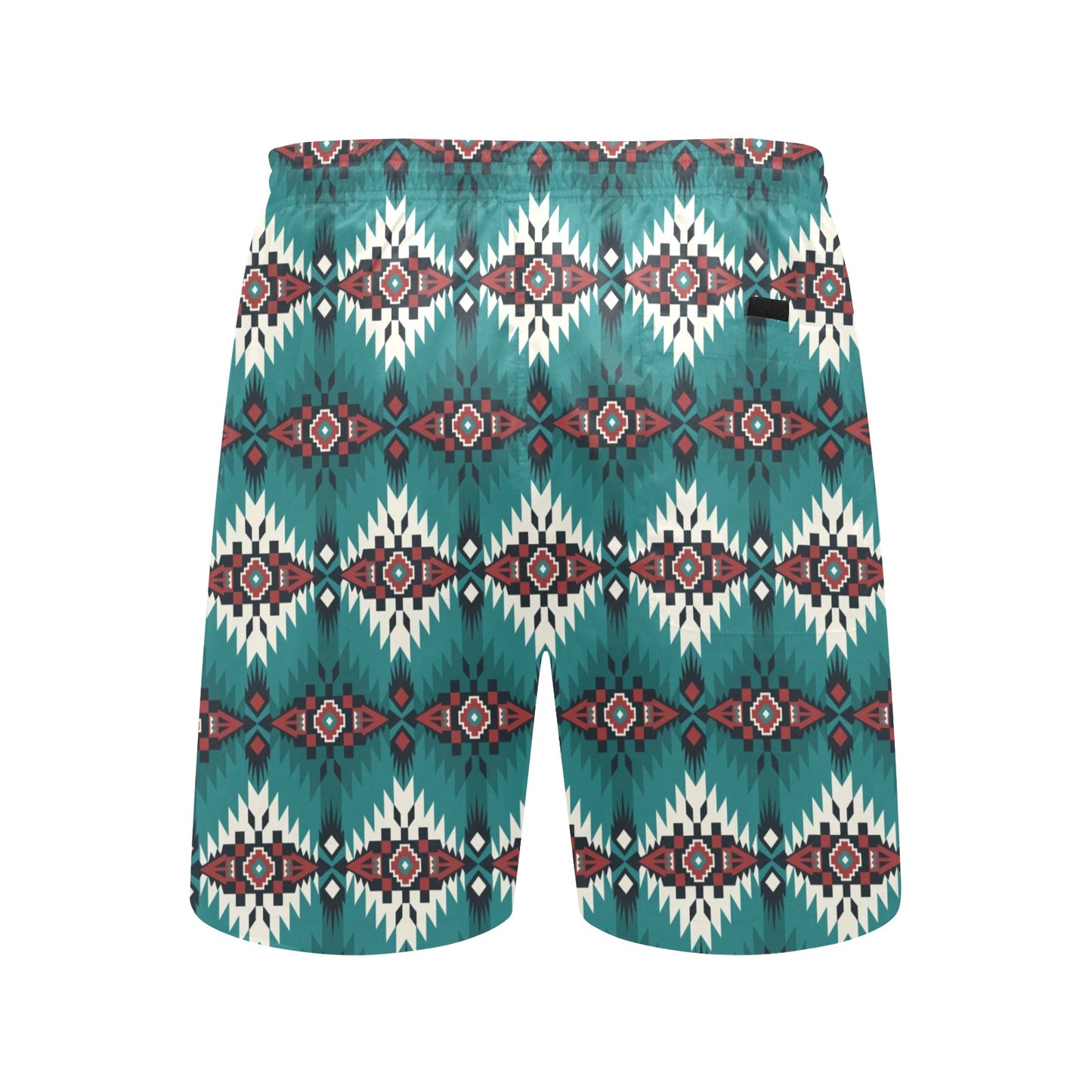 Southwest Pattern Print Design LKS308 Men's Swim Trunks Beach Shorts