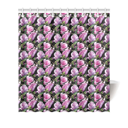 Magnolia Pattern Print Design MAG011 Shower Curtain
