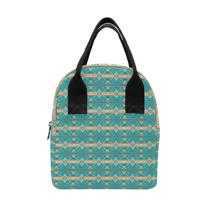 Southwest Native Design Themed Print Insulated Lunch Bag