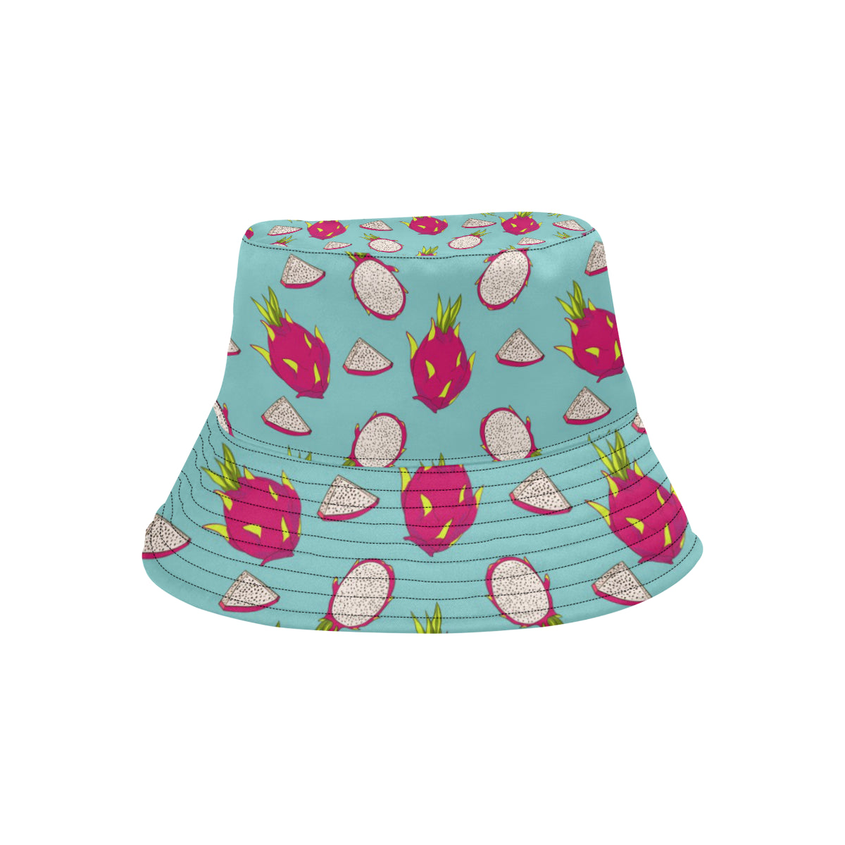 Dragonfruit Pattern Print Design DF01 Unisex Bucket Hat
