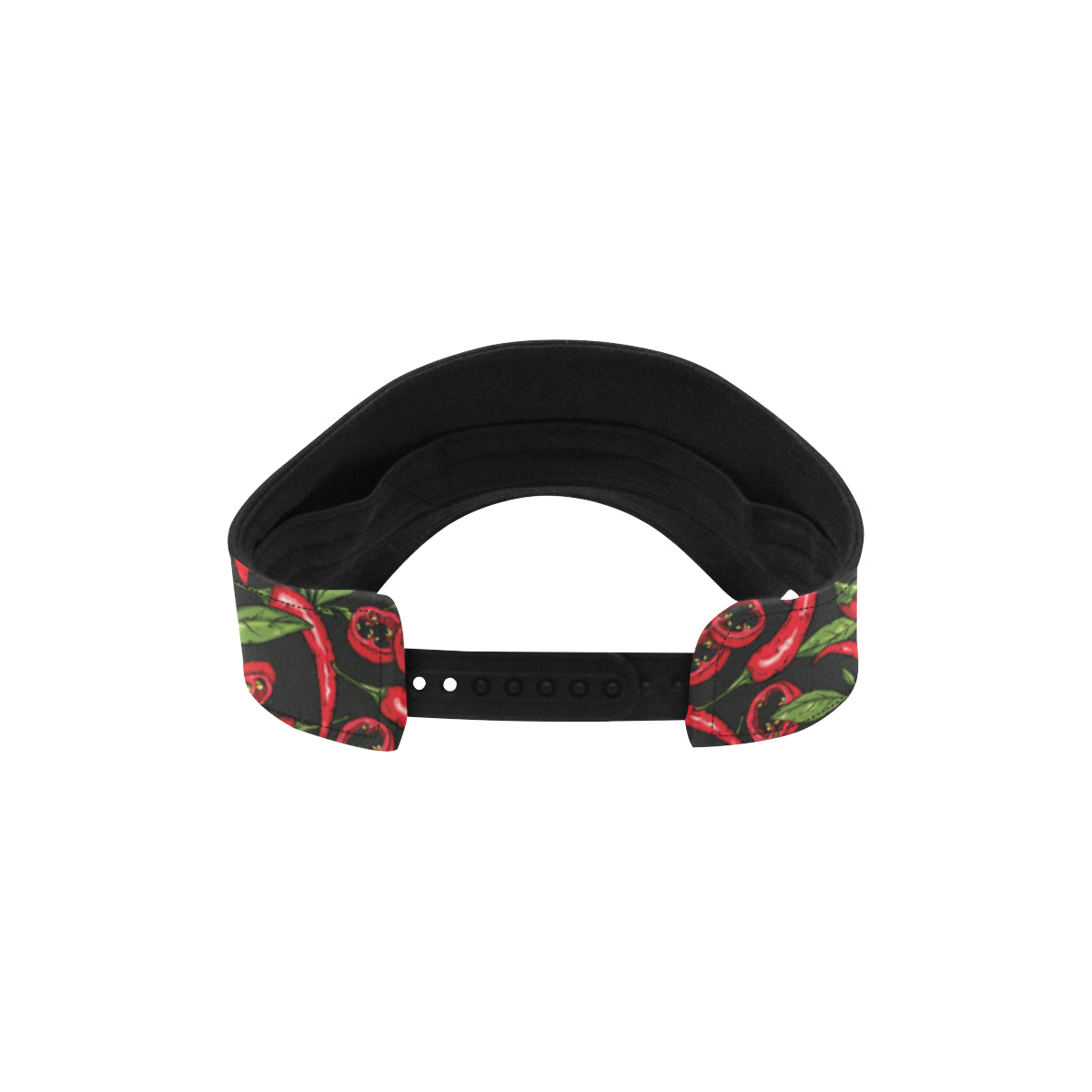 Chilli Pepper Pattern Print Design 02 Unisex Sun Visor
