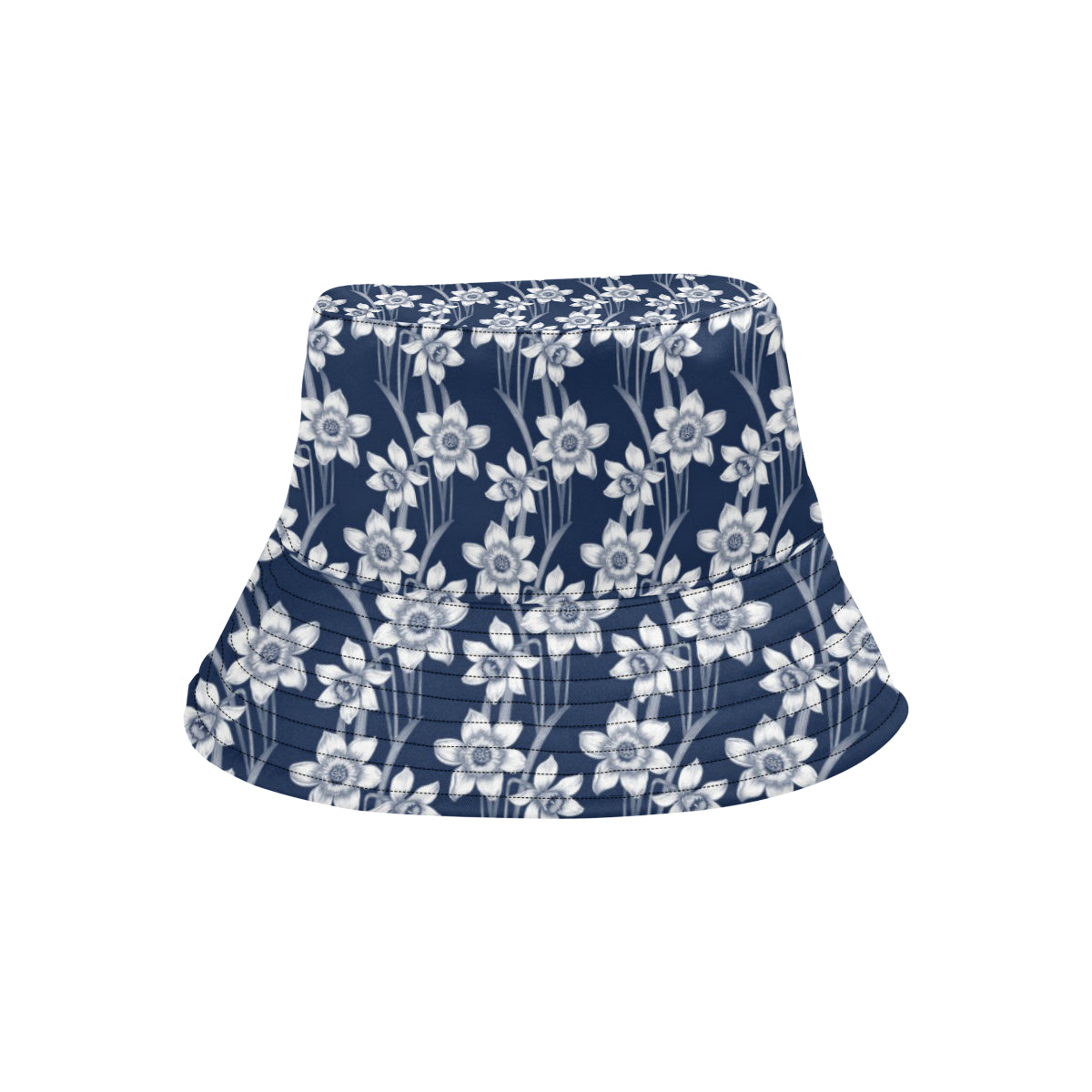 Daffodils Pattern Print Design DF09 Unisex Bucket Hat