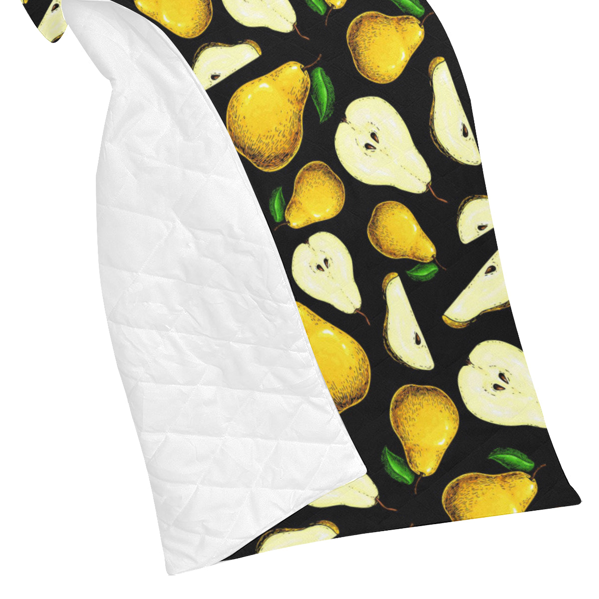 Pear Pattern Print Design PE01 Premium Quilt