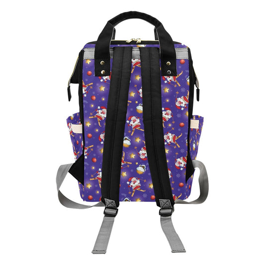 Ski Print Design LKS308 Diaper Bag Backpack
