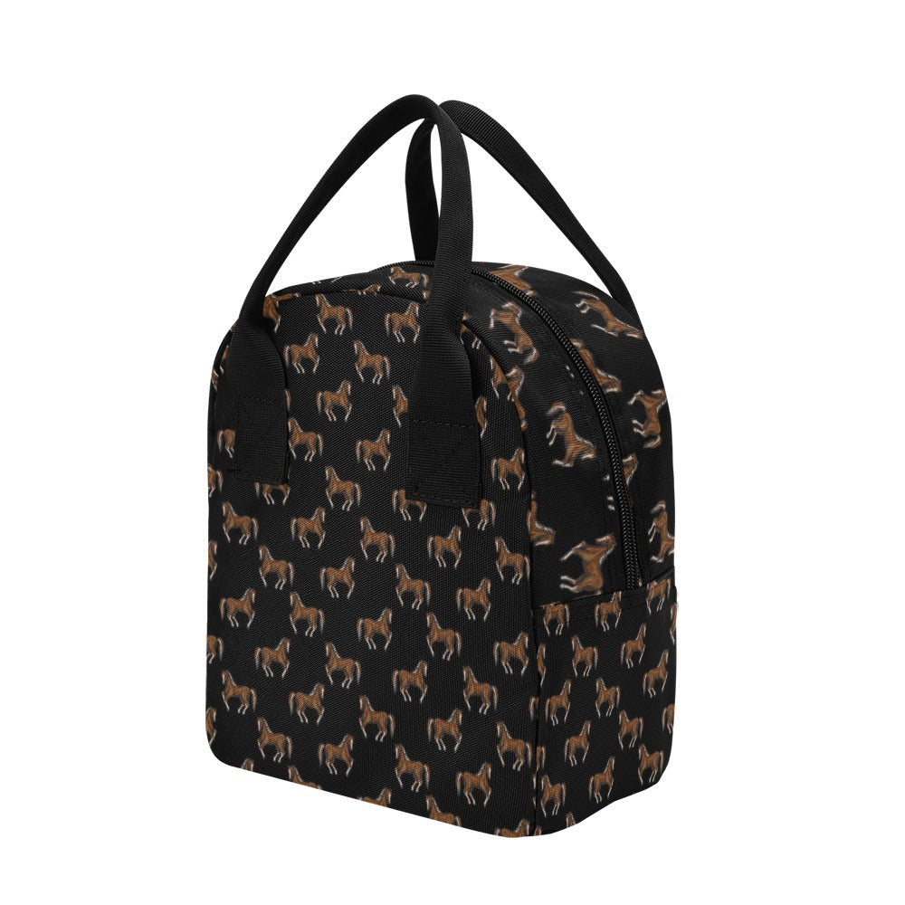 Horse Print Design LKS3010 Insulated Lunch Bag